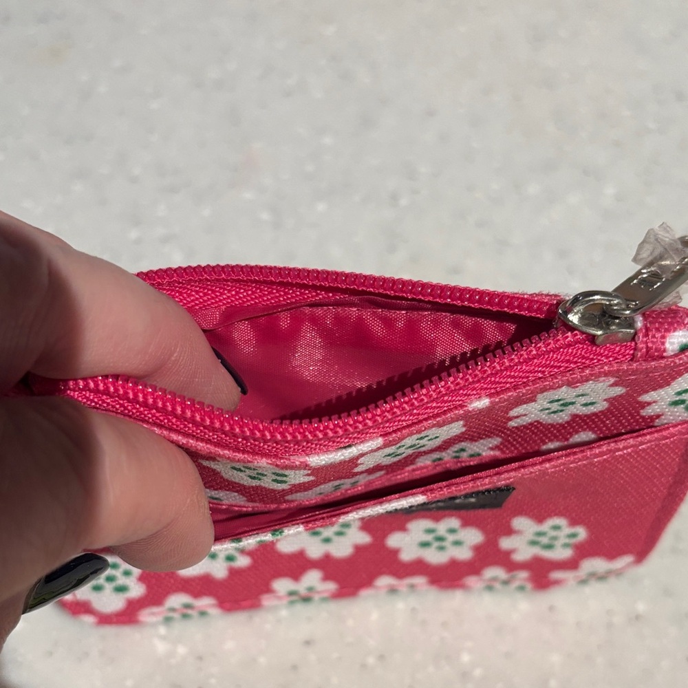 Marimekko Pink and Green Floral Coin Pouches - Picture 4 of 5